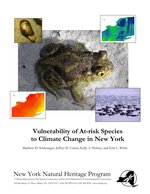 Vulnerability of At-risk Species to Climate Change in New York report cover